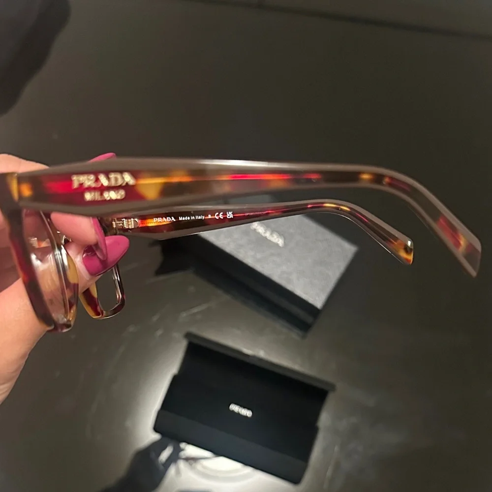 Prada Multicolor Tortoise Shell Eyewear - Picture 3 of 8